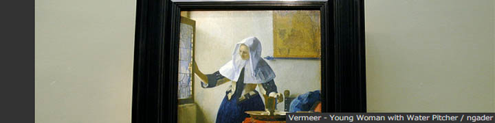 Vermeer - Young Woman with Water Pitcher